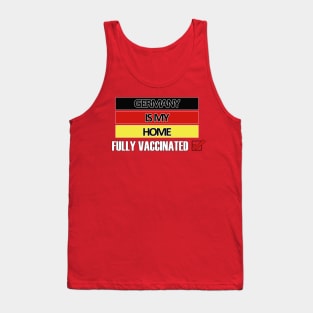 Fully Vaccinated Germany design Tank Top